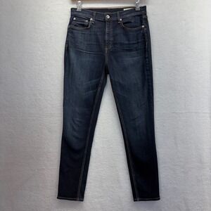 Rag Bone Jeans New York High Rise Ankle Skinny  Dark Wash Women's Size 29